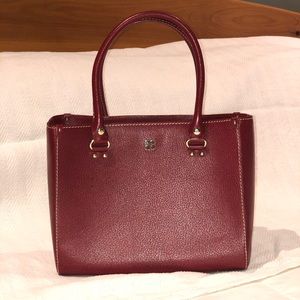 Kate spade purse, cranberry red. Like new!